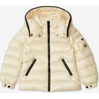 Moncler Enfant Girls Down Padded Bady Jacket in Ivory