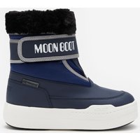 Moon Boot Boys JR Park Strap Boots in Navy