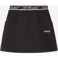 Off-White Girls Bookish Logoband Skirt in Black