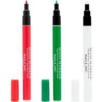 Festive Finish Mani Marker Nail Art Pen Trio