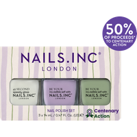 Nails.INC x Centenary Action Suffragette Stripes Nail Polish Set
