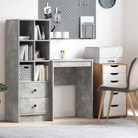 vidaXL Desk Concrete Grey 60 x 40 x 76 cm
