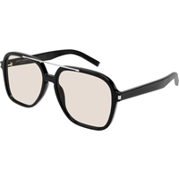 Saint Laurent SL 545 Asian Fit 001 Men's Sunglasses Black Size 58