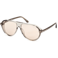 Tom Ford FT1023 MARCUS 93E Men's Sunglasses Green Size 60