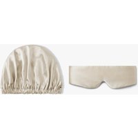 MOMMESILK Silk Sleeping Cap Hair Protection Mulberry Silk Sleep Cap 22 Momme Female Lightweight And Breathable Bright Coffee One-Size