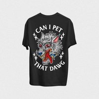 Pet That Dawg T-Shirt - Black
