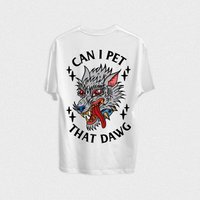 Pet That Dawg T-Shirt - White