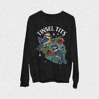 Tinsel Tits Christmas Jumper