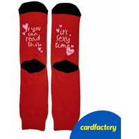 cardfactory Get 50% Off Cheeky Socks for a Touch of Fun