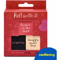 cardfactory Enjoy 50% Discount on Roll With It Cheeky Decision Dice Set