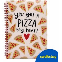 cardfactory Enjoy 50% Discount on the Youve Stolen a Slice of My Heart Notebook