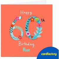 Personalised Lindsay Loves To Draw 60th Birthday Card