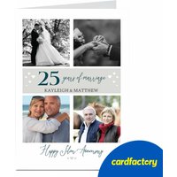 Photo 25th Anniversary Card - 25 Years Of Marriage