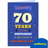 Personalised Birthday Card - True Gentleman & A Classic...