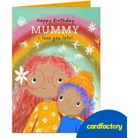 Personalised Birthday Card - I Love You Lots!