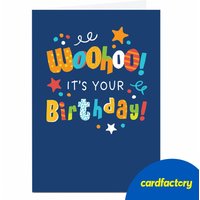 Birthday Card - Woohoo! It's your Birthday