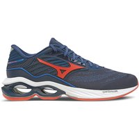 Tênis Masculino Mizuno Wave Creation 23 - Marinho+Vermelho - 4