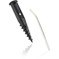 Leifheit Bodendübel mit Eindrehstange für Wäschespinnen