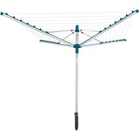 Leifheit Wäschespinne Linomatic V 400 für 4 Wäscheladungen mit zweiteiligem Standrohr