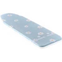 Leifheit Bügelbrettbezug Cotton Classic S/M für Dampfbügeleisen und Stationen