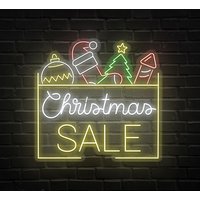 Christmas Sale Neon Sign