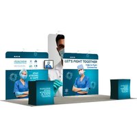 6 m Trade Show Booth - Design 6