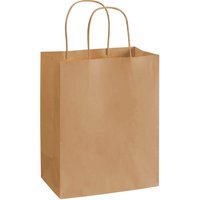 Kraft Paper Shopping Bags - Brown