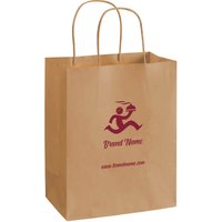 Printed Kraft Paper Shopping Bags