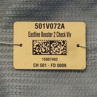 Brass Asset Tag