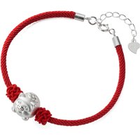 Zodiac Pig Animal 925 Sterling Silver Bracelet