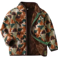 Warmer Fleece-Jacket für Jungen mit süßem Tierdesign - 4T , CHINA