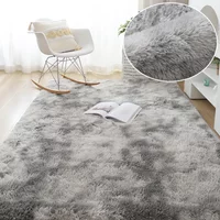 Bunte Kuschelcarlings für Kinderzimmer und Spielbereiche - Tie Dye Light Grey , 140x200cm