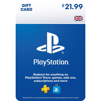 PlayStation Gift Card £21.99 | PlayStation Voucher | PSN Gift Card