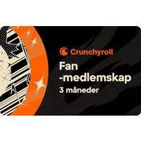 Crunchyroll Premium Fan 3 Måneder