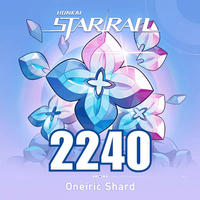 Honkai: Star Rail 1980 + 260 Oneiric Shards