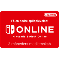 Nintendo Switch Online 3 måneder