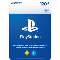 PlayStation Store lahjakortti 120€ | PSN Kortti | PlayStation Gift Card