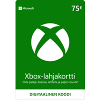 Xbox-lahjakortti 75€