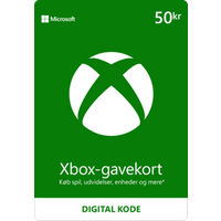 Xbox-gavekort 50 kr