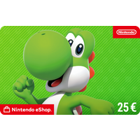 Nintendo eShop -Kortti 25€ | Nintendo eShop Card | Nintendo Lahjakortti