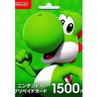 Tarjeta Nintendo eShop Japón 1500 YEN Solo cuentas japonesas
