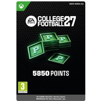 EA SPORTS COLLEGE FOOTBALL 27 5850 PUNTEN-PAKKET