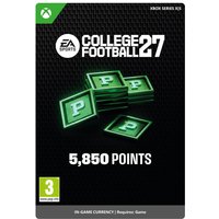 EA SPORTS COLLEGE FOOTBALL 27 - 5850 POINTS