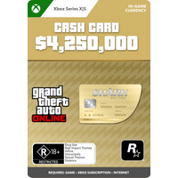 Whale Shark Card GTA Online (Xbox Series X|S)