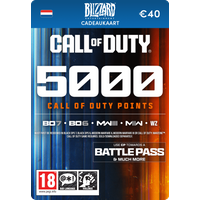 5,000 COD Punten (Blizzard Cadeaukaart)