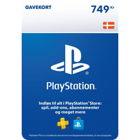 PlayStation Gavekort 749 kr | PlayStation Store Gavekort | PSN Gavekort