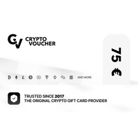 Crypto Voucher Geschenkkarte 75 Euro