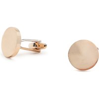 Cufflinks Circle Rose Gold
