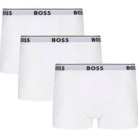 BOSS Short Boxer Shorts Power 3-Pack 100 White size L