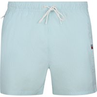 Tommy Hilfiger Swimshorts Drawstring Seersucker Aqua Blue Green Turquoise size XL